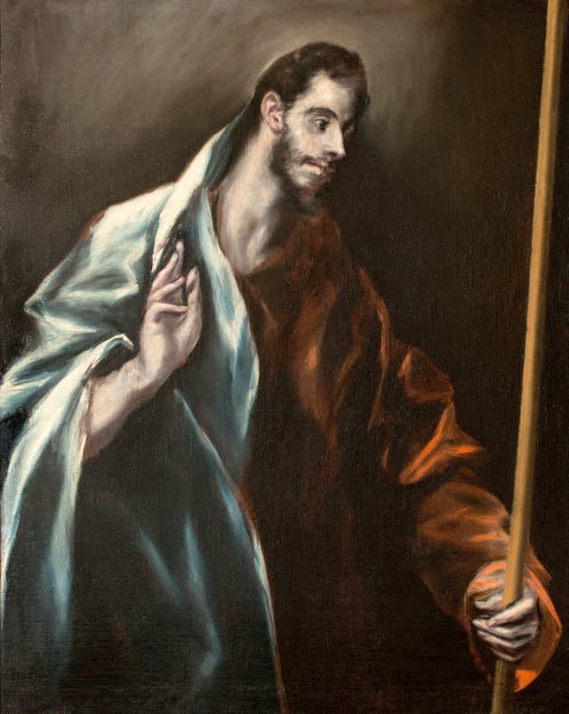 Saint Thomas the Apostle by El Greco