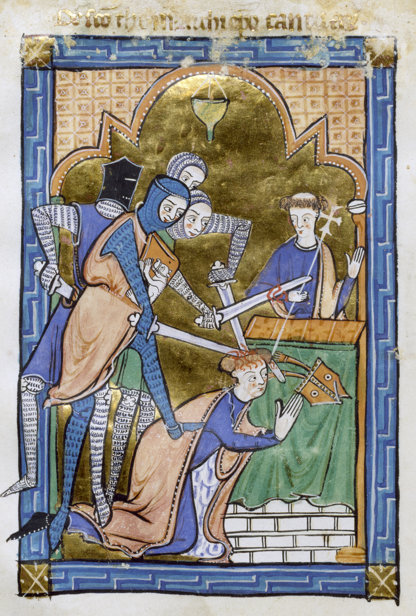 St Thomas Becket devotional image