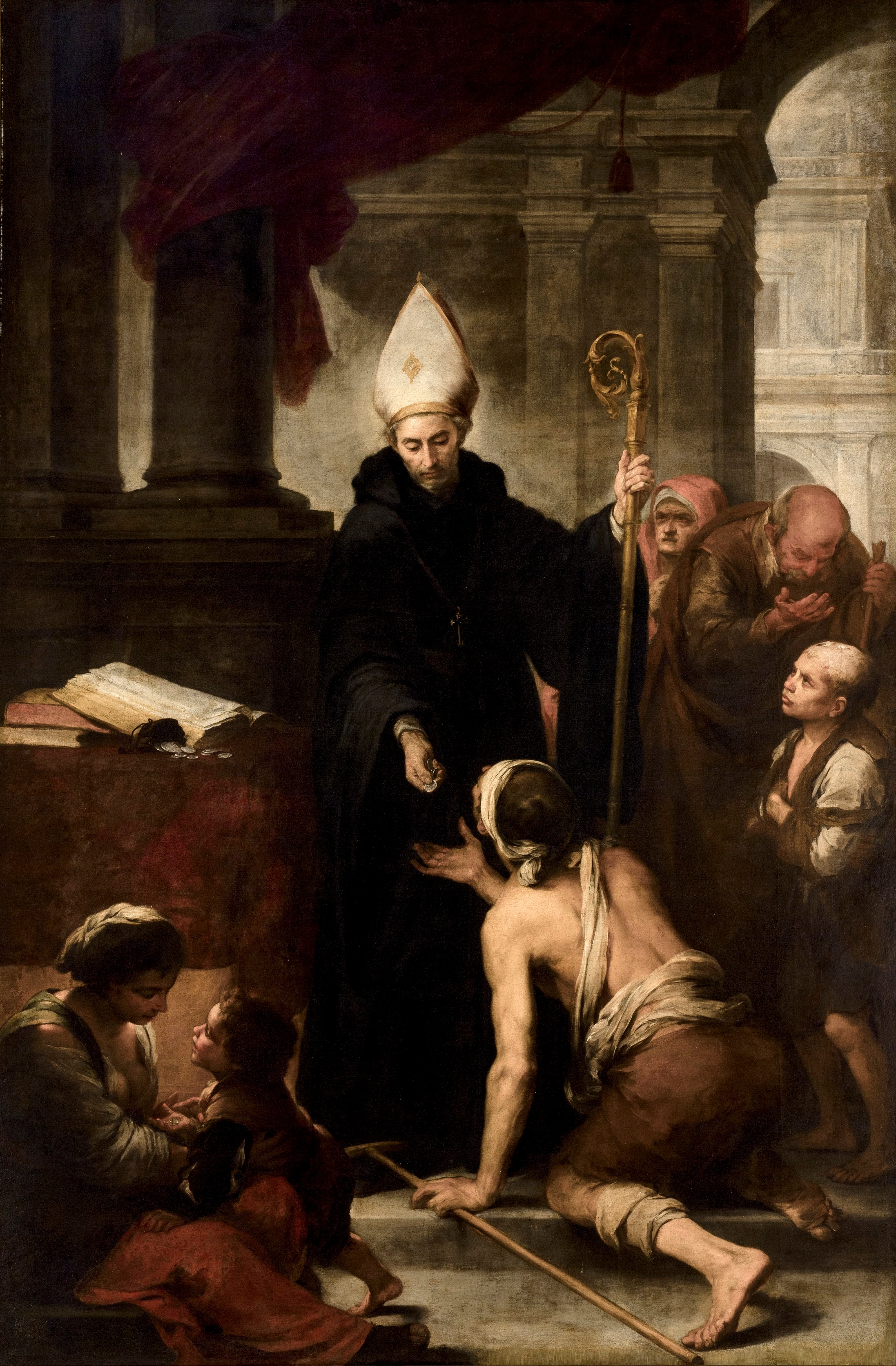 St Thomas of Villanova devotional image