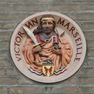 St. Victor of Marseilles devotional image
