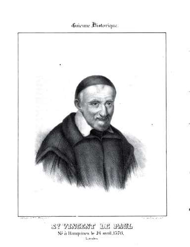 Novena in Honor of St. Vincent de Paul devotional image