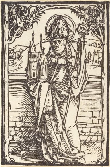 St. Wolfgang devotional image