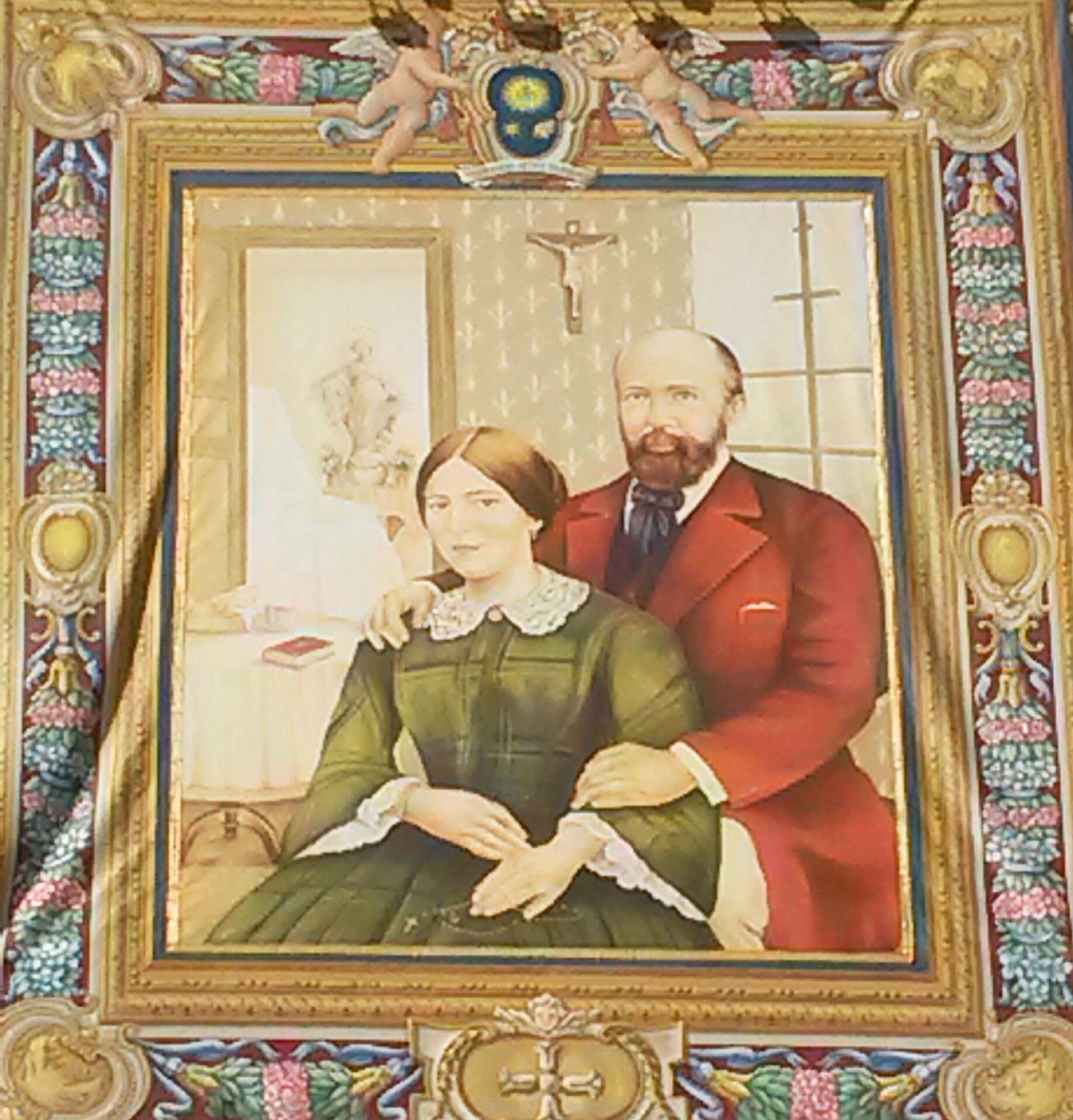 Saints Louis and Zélie Martin together