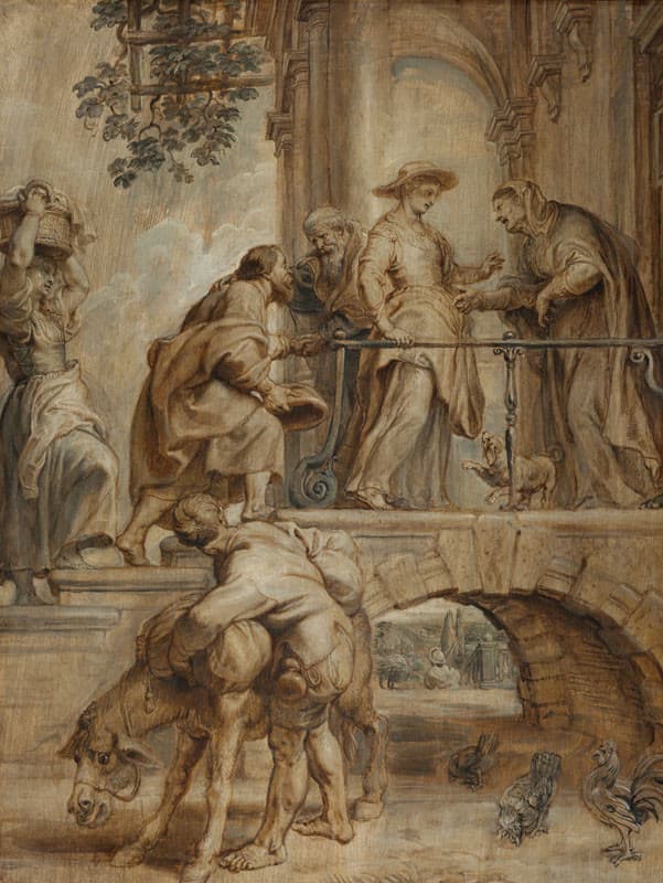 Visitation of the Virgin Mary by Peter Paul Rubens
