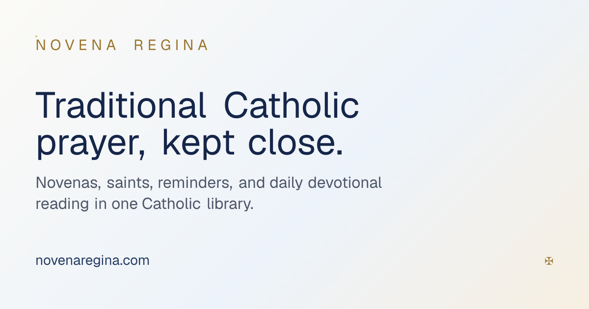 Matins | Novena Regina